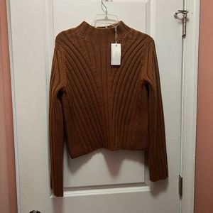 NWT Vince Wool/Cashmere Mockneck - SZ M